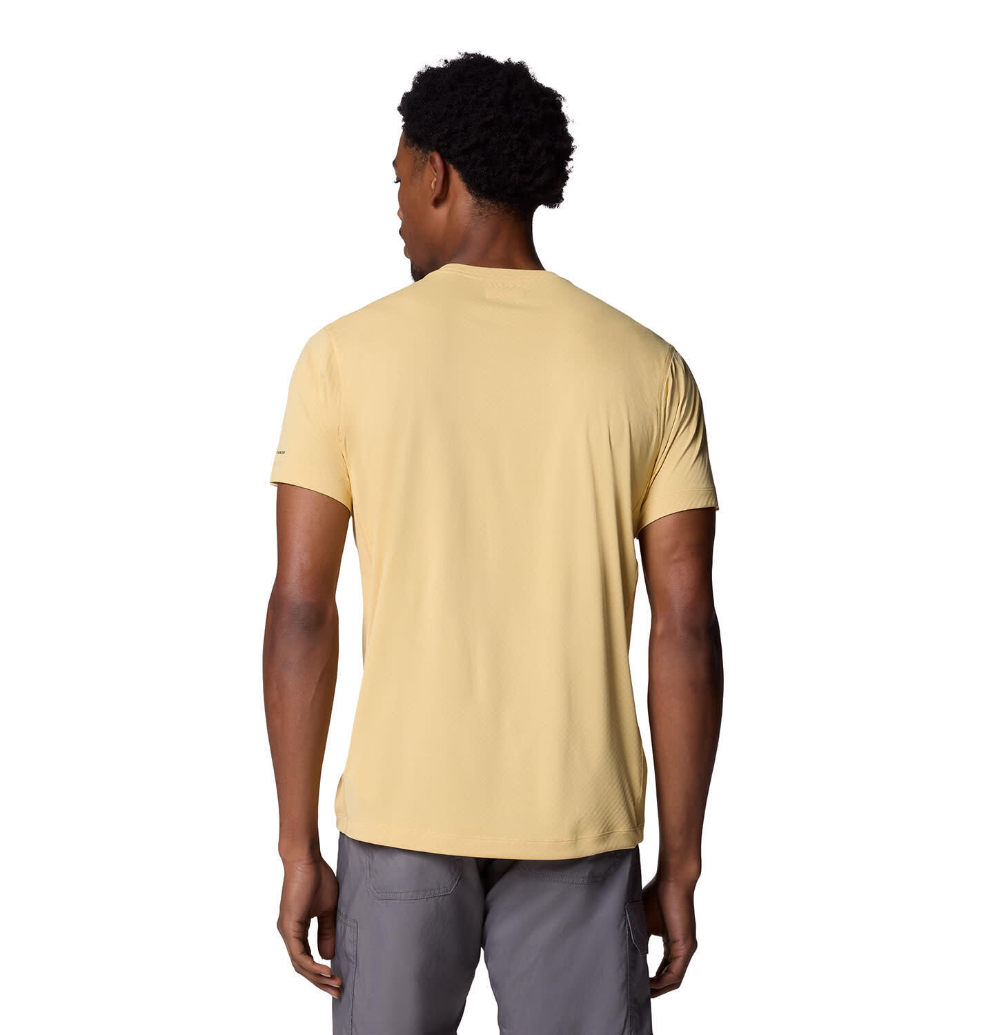 T Shirts Et Chemises Homme - COLUMBIA Zero Rules™ Light SS Crew - Sand Dune 3/4