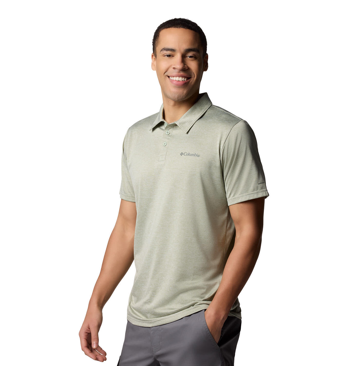 Camiseta Manga Hombre- COLUMBIA  Hike™ Polo - Safari 2/4