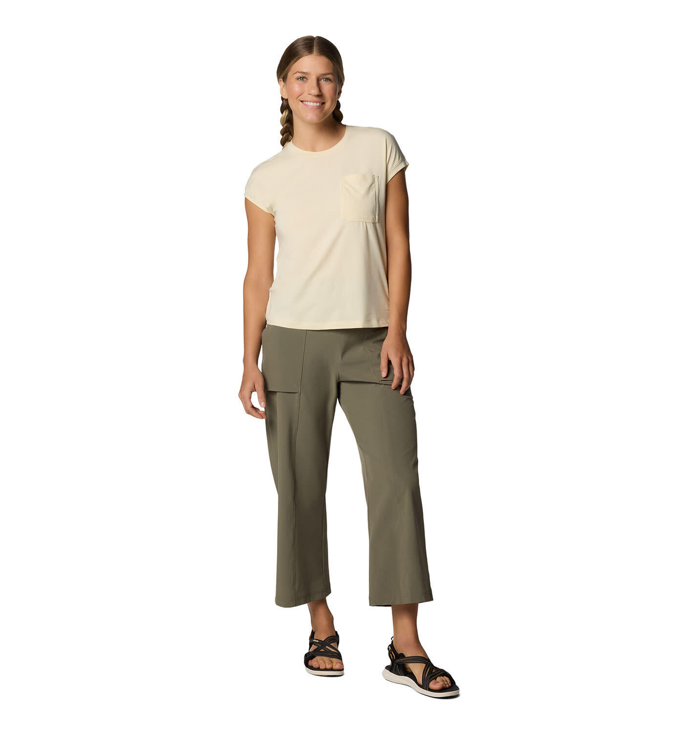T Shirts Et Chemises Femme - COLUMBIA Boundless Trek™ Short Sleeve Tee - Lemon 5/6