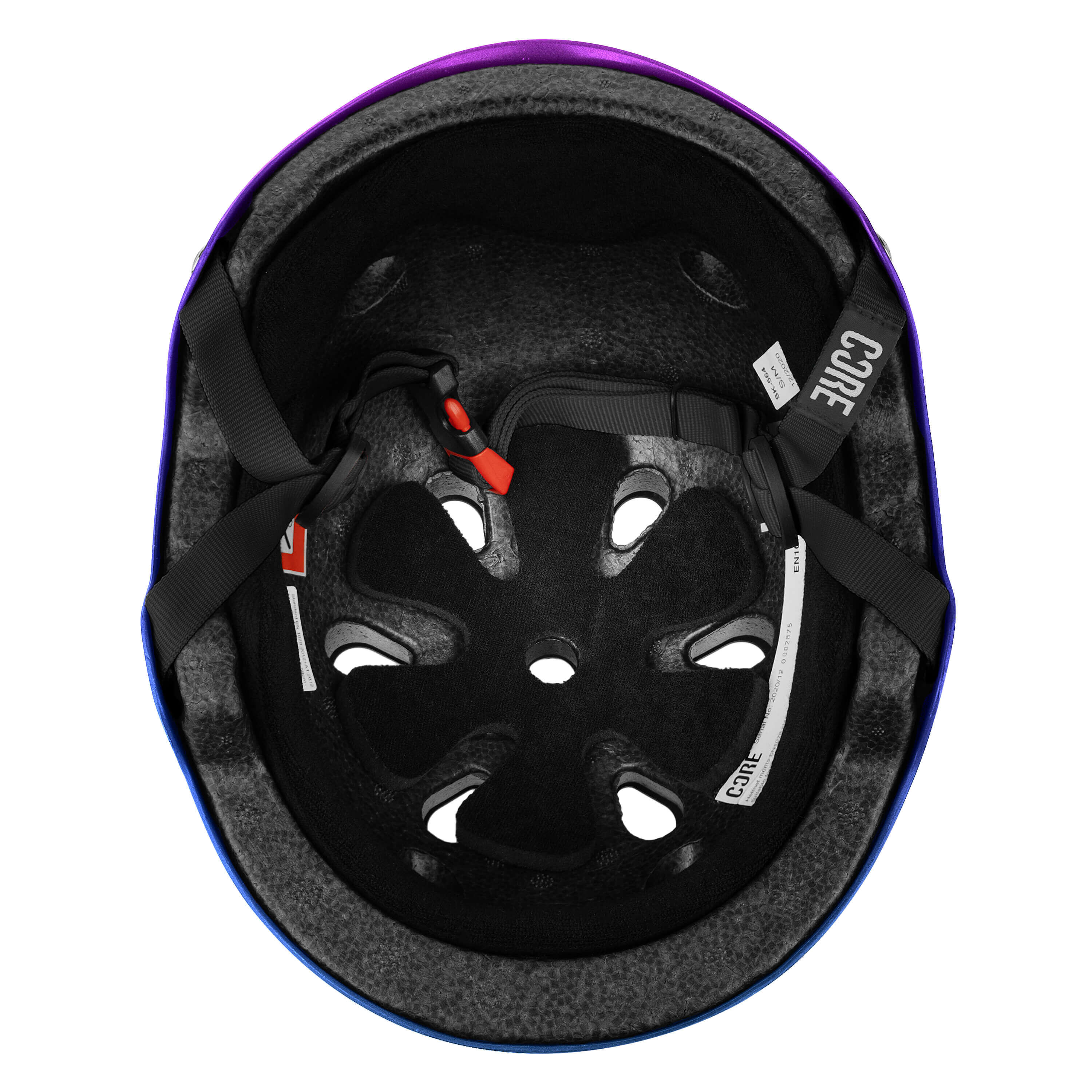 CORE Street Helmet – NeoChrome/Black 5/7