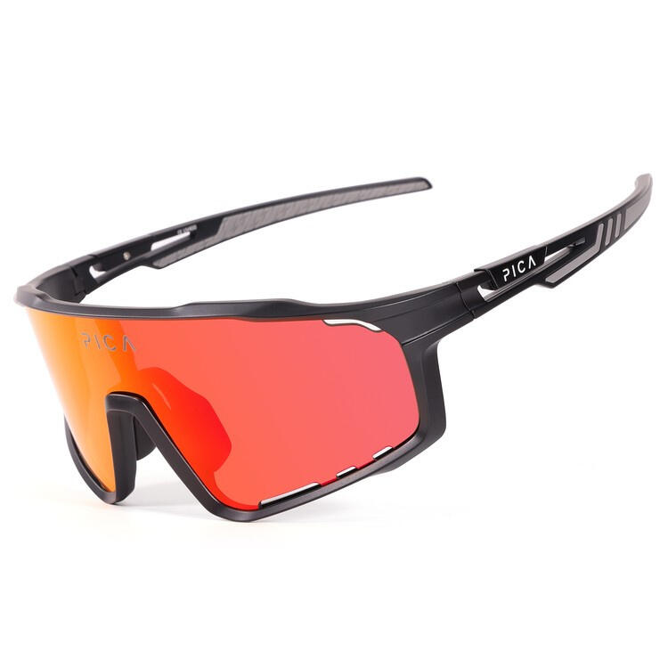 Okulary przeciwsłoneczne na rower TREZADO PICA STRIX czarne