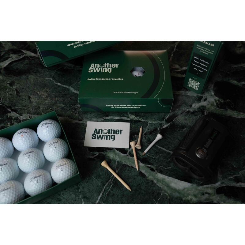 24 Balles de Golf d’Occasion Mix - Qualité AAA - Débutants et Confirmés