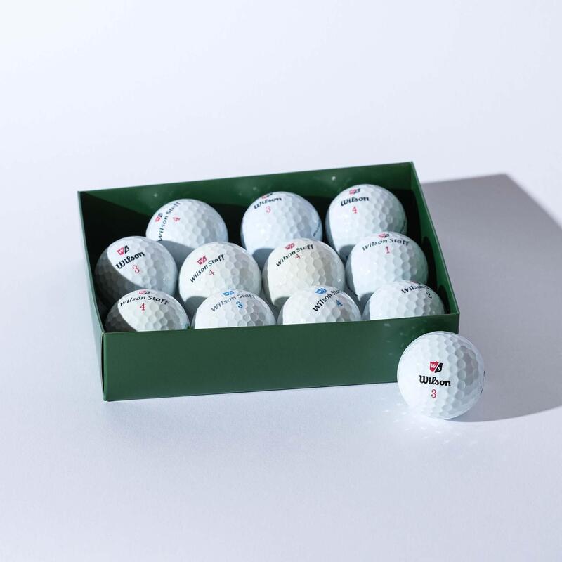 24 Balles de Golf d’Occasion Staff Mix - Qualité AAA - Débutants et Confirmés