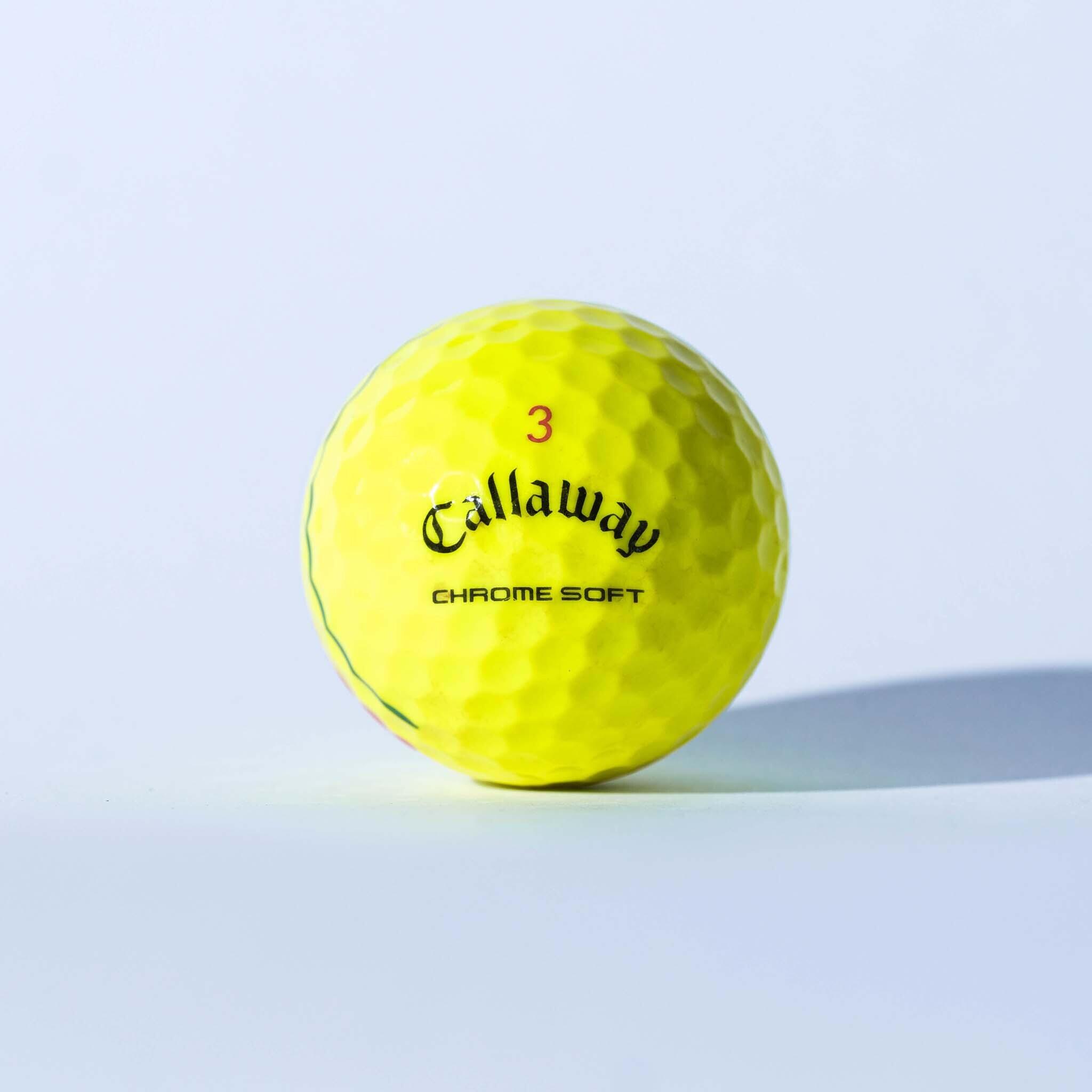 12 Balles de Golf d'Occasion Multi Marques Mix Couleurs - Experts AAA 3/7