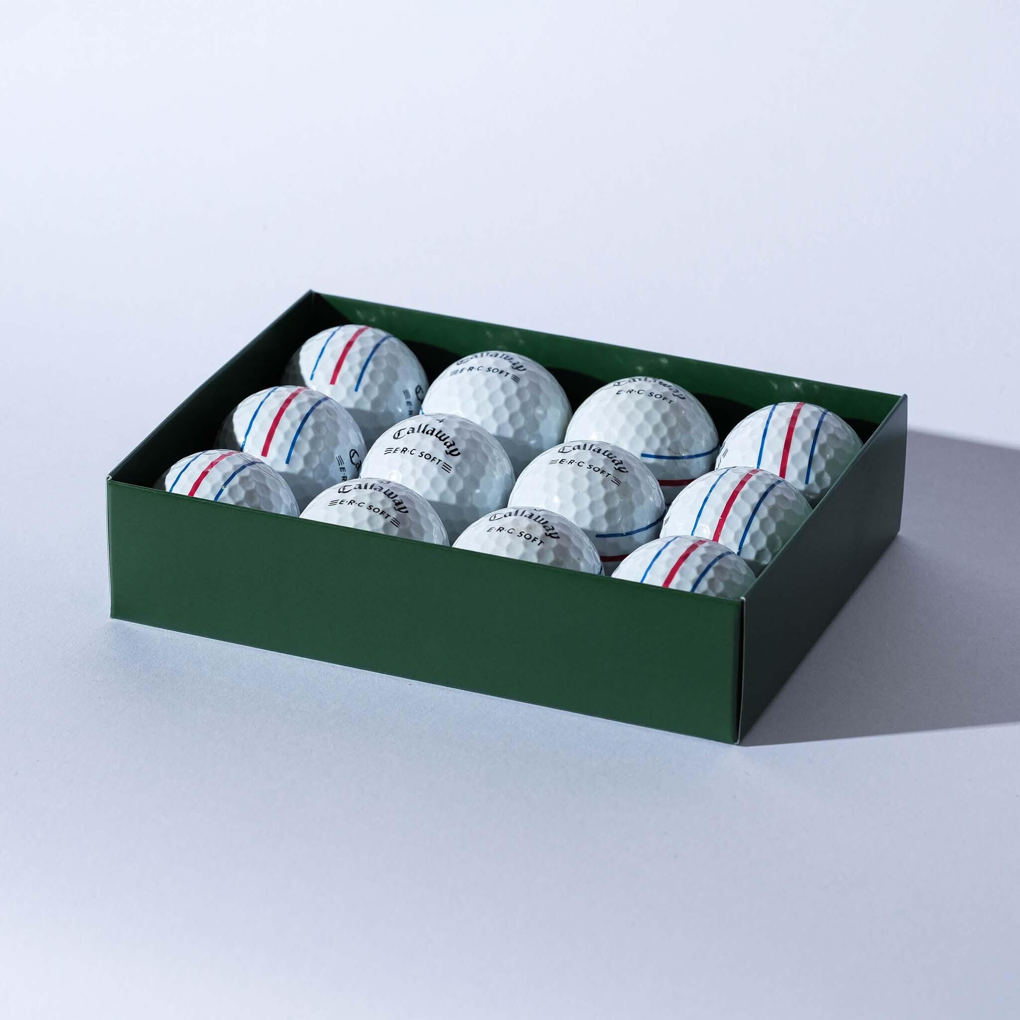 12 Balles de Golf d'Occasion Callaway ERC Soft AAA- Avancé à Expert 2/7