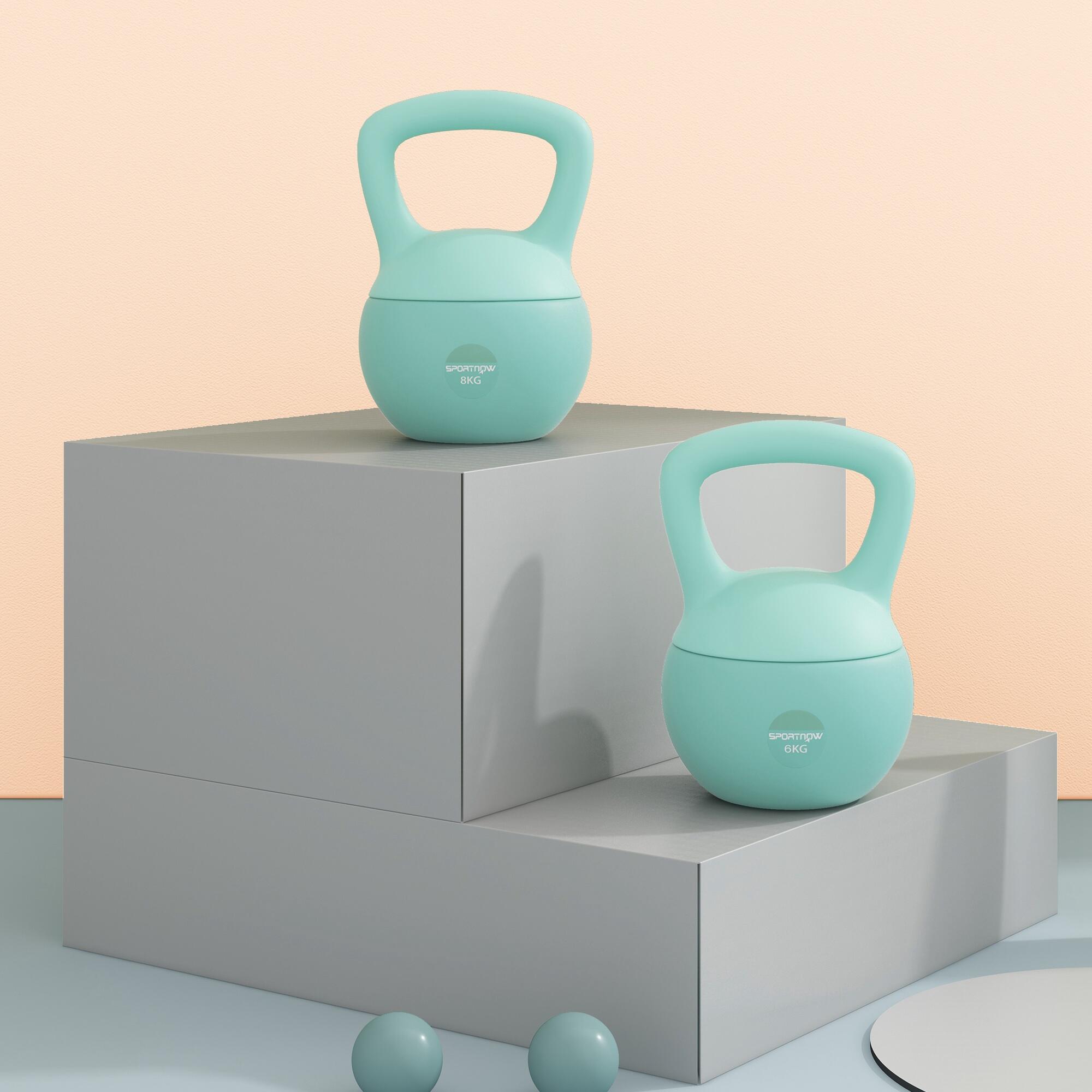Kettlebell SPORTNOW 19x19x28 cm 6/7