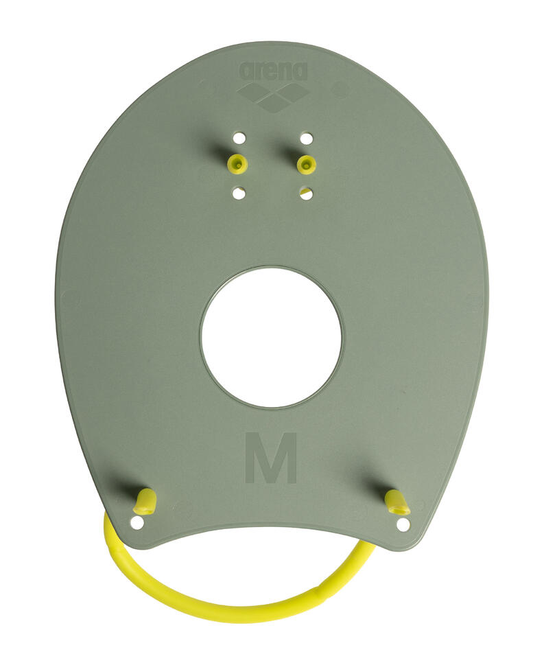 Wiosełka treningowe techniczne Arena New Elite Hand Paddle Dark Sage