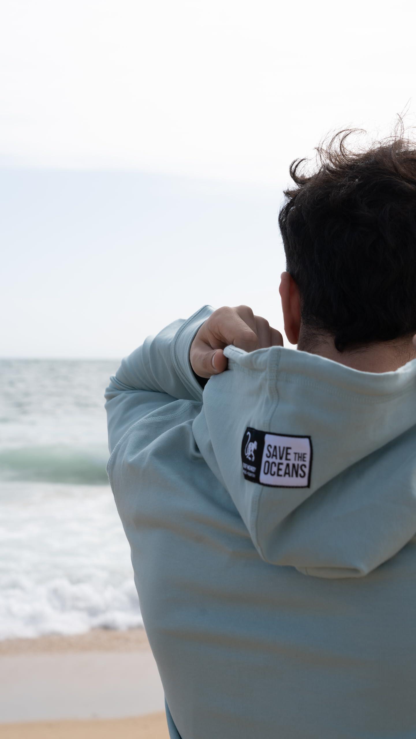 Sudadera Capucha cremallera - Hombre/Mujer - Ecológica (Sage) 4/7