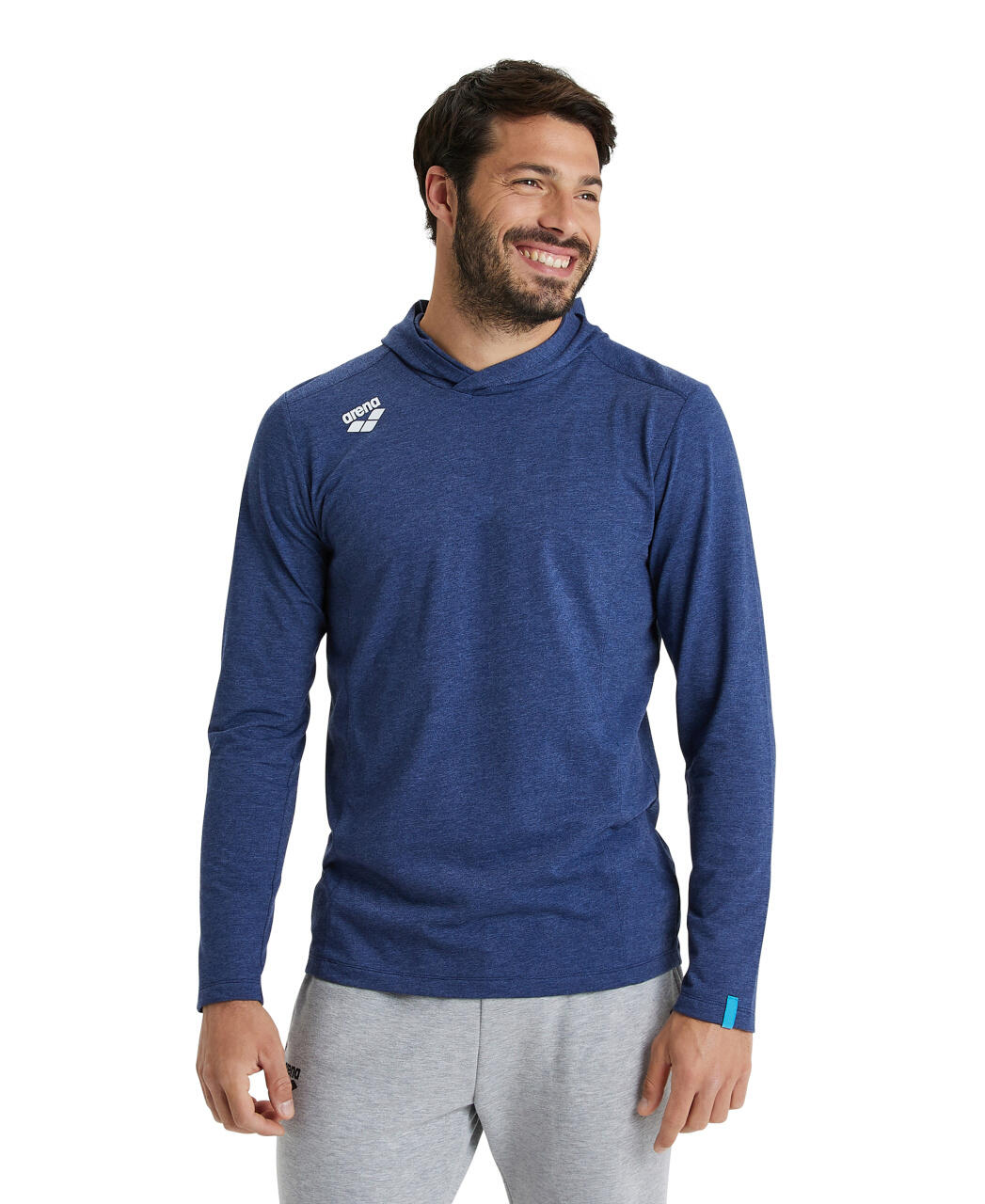 T-shirt con cappuccio a maniche lunghe Arena Team Panel 4/7