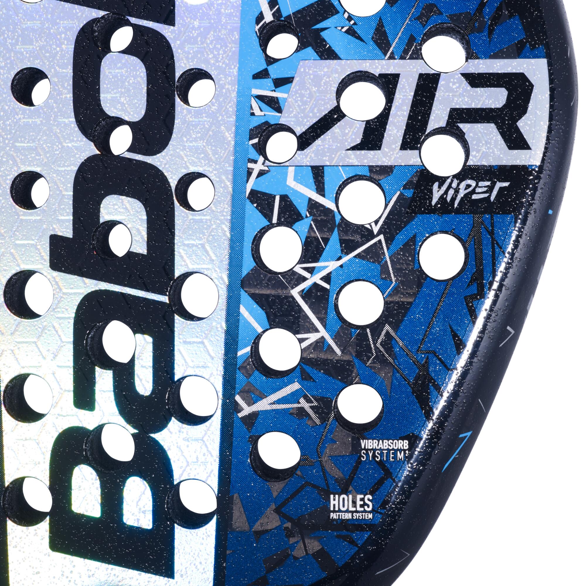 Babolat Air Viper 2025 padelracket -  ZWART - unisex 5/5
