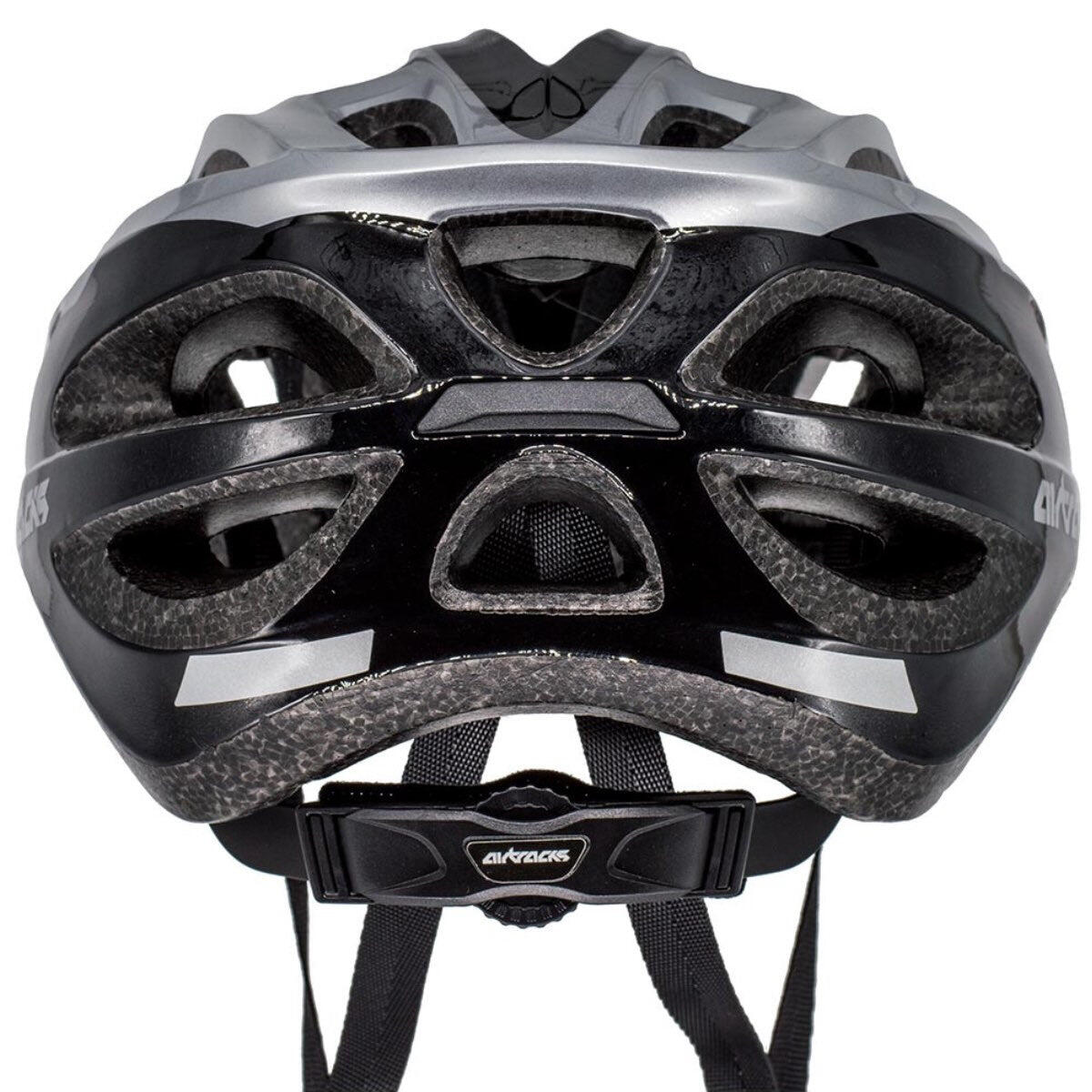 Fahrradhelm Master RD-10 Schwarz-Silber - Herren und Damen 4/4