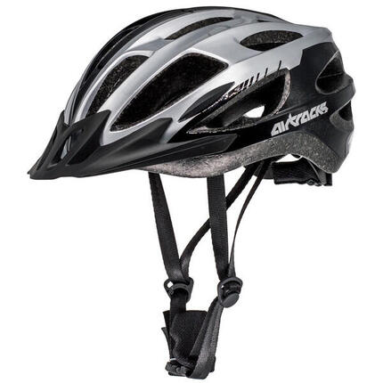 Fahrradhelm Master RD-10 Schwarz-Silber - Herren und Damen