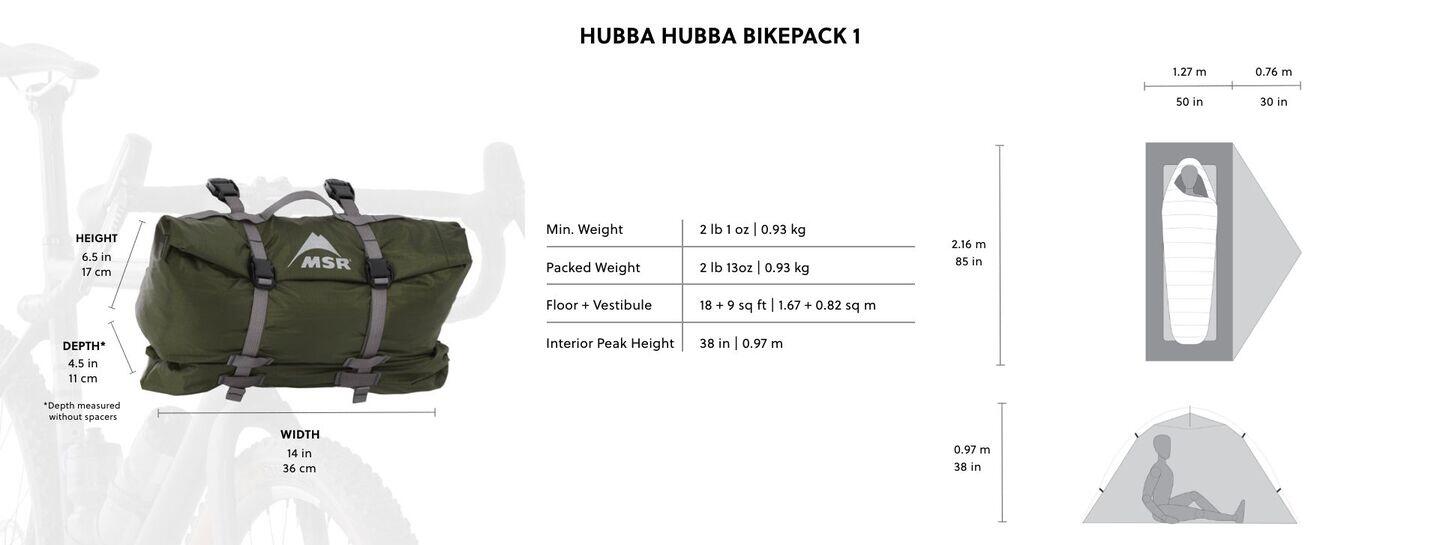 MSR Hubba Hubba Bikepack 4/6