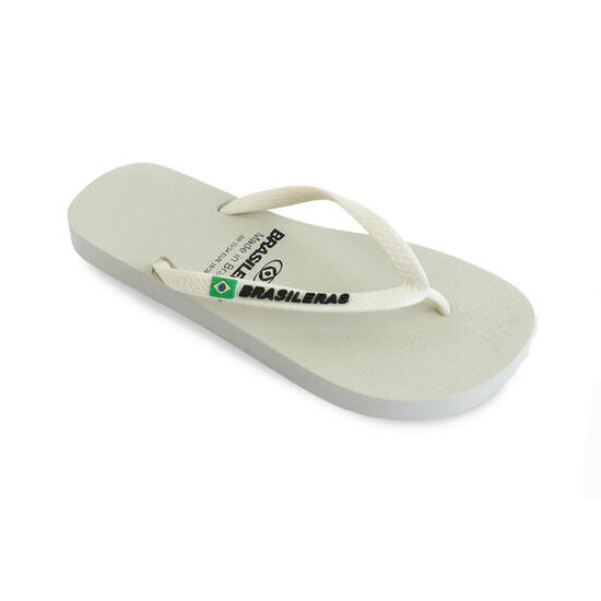 Infradito da spiaggia da donna in verde acqua con suola in gomma