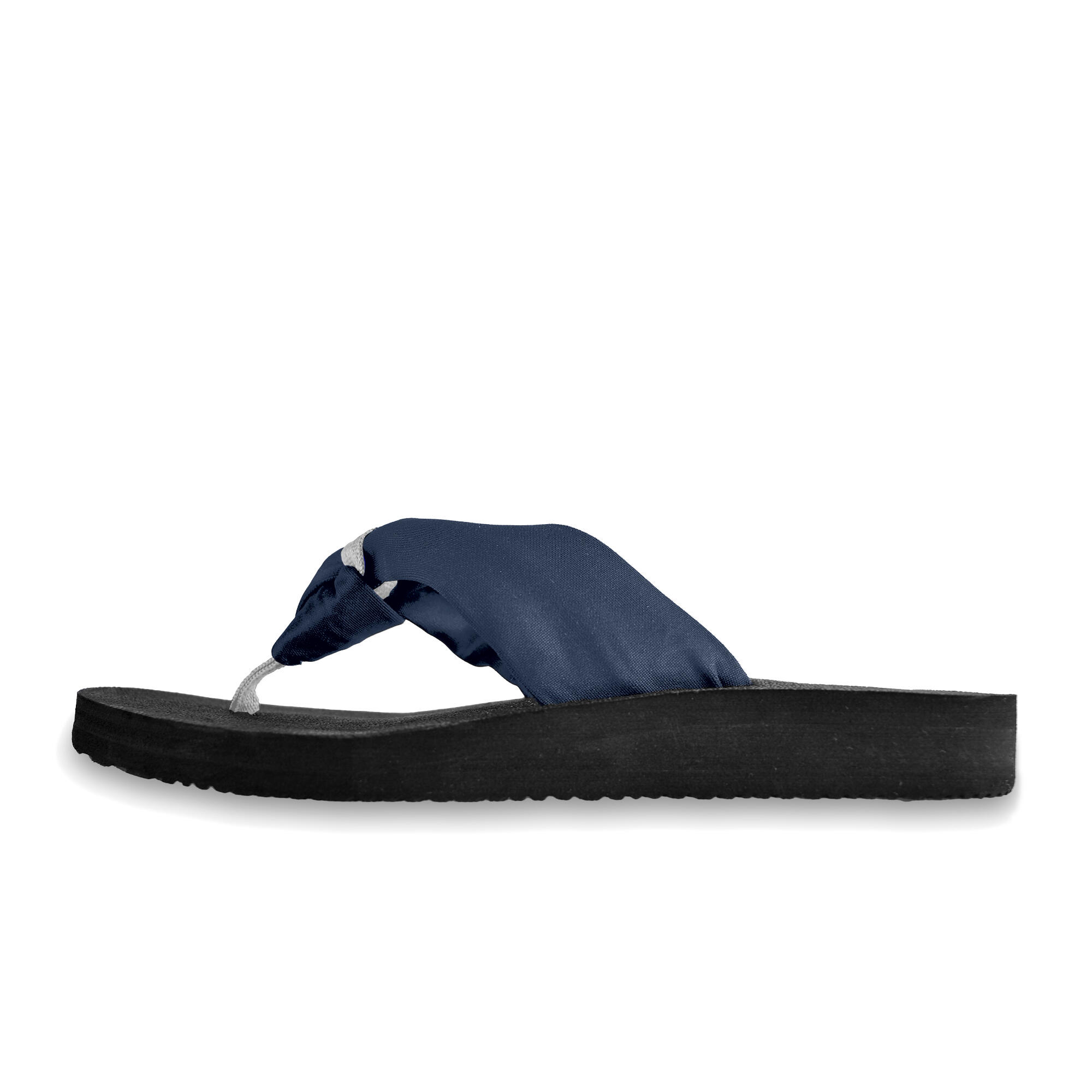 Vrouwen Brasileras teenslippers in marineblauwe kleur 4/6
