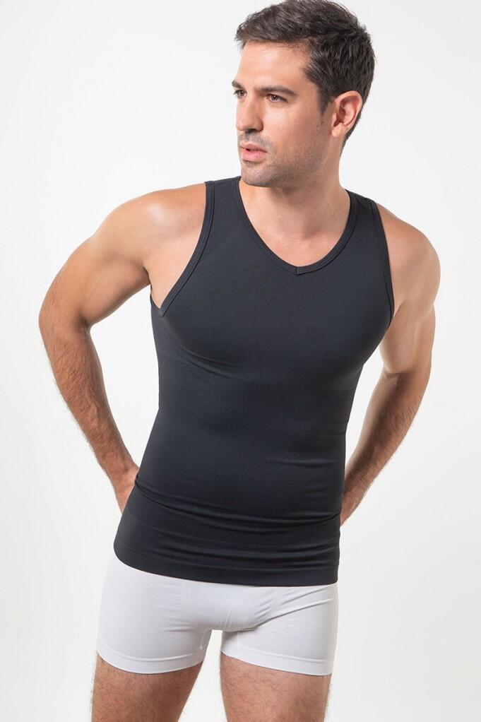 Camiseta reductora sin costuras con fibra Emana Speed 2/4