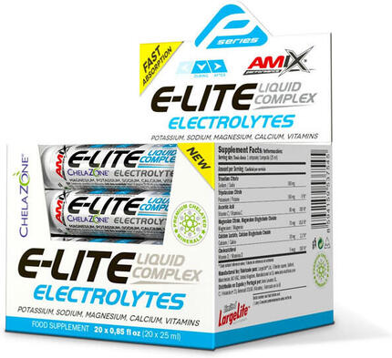 Amix Performance E-Lite Electrolytes Liquid 20 viales x 25 ml