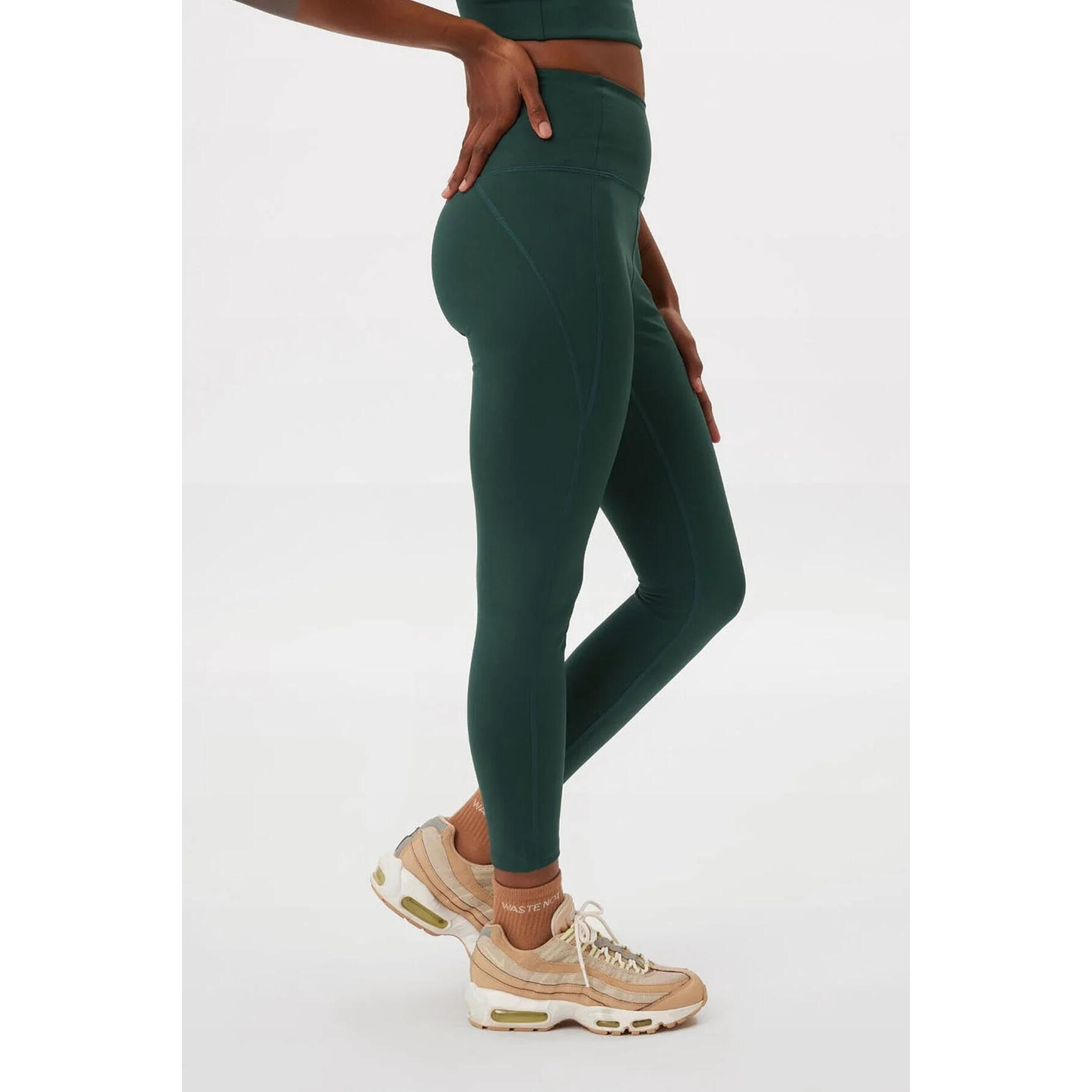 Legging femme Girlfriend Collective Compressive High-Rise 4/5