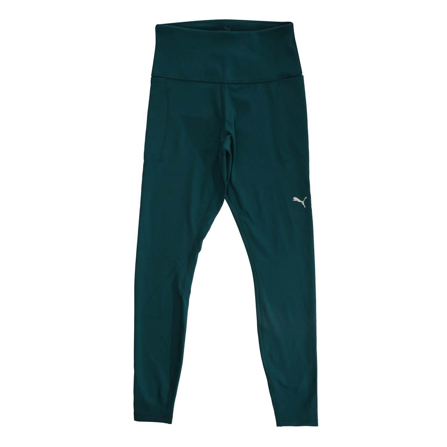 PUMA Womens/Ladies Cloudspun Soft High Waist Tights (Green)