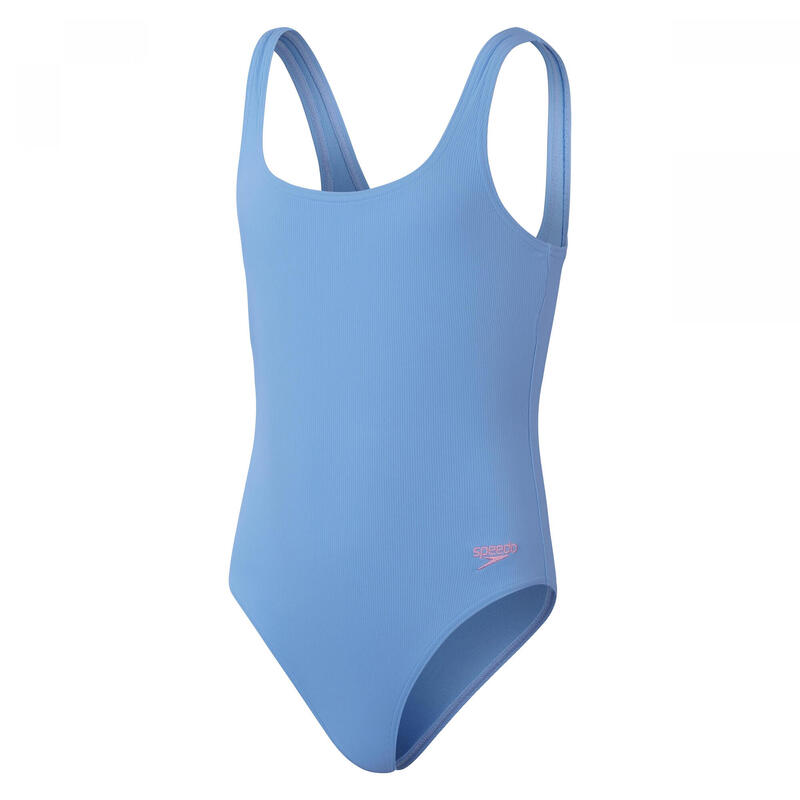 Maillot De Bain 1 Pièce Fille (Bleu)