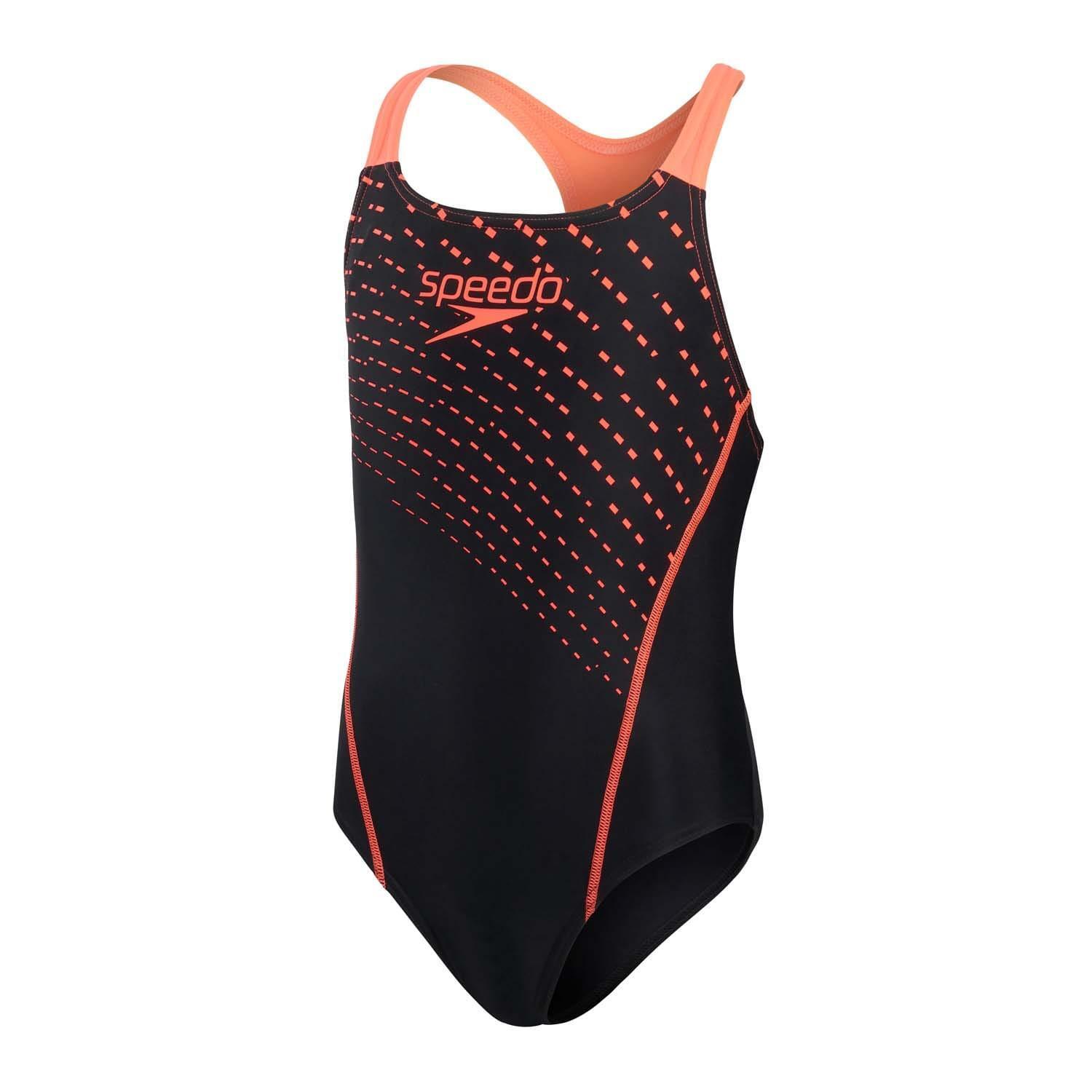 Maillot De Bain 1 Pièce ECO ENDURANCE MEDALIST Fille (Noir / Rouge) 3/3