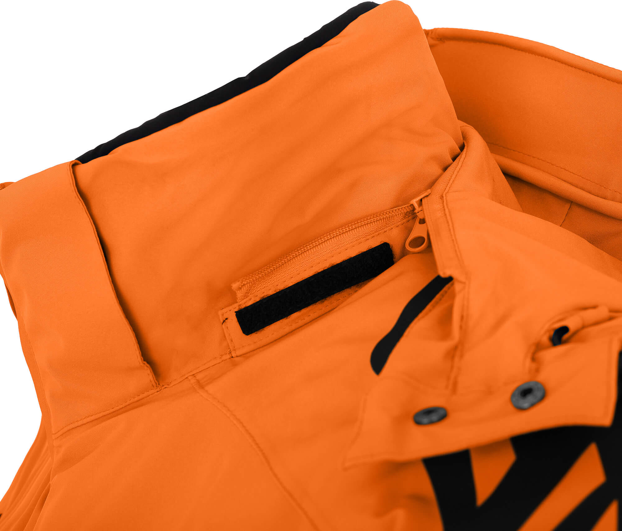 Herren Skijacke wattiert, 20000mm Wassersäule Orange 6/6