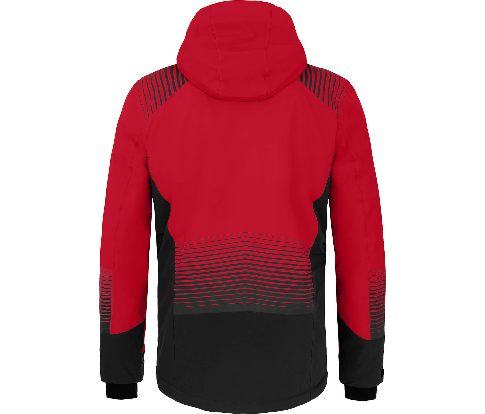 Herren Skijacke warm wattiert, wasserdicht (20000 mm) Rot 2/7