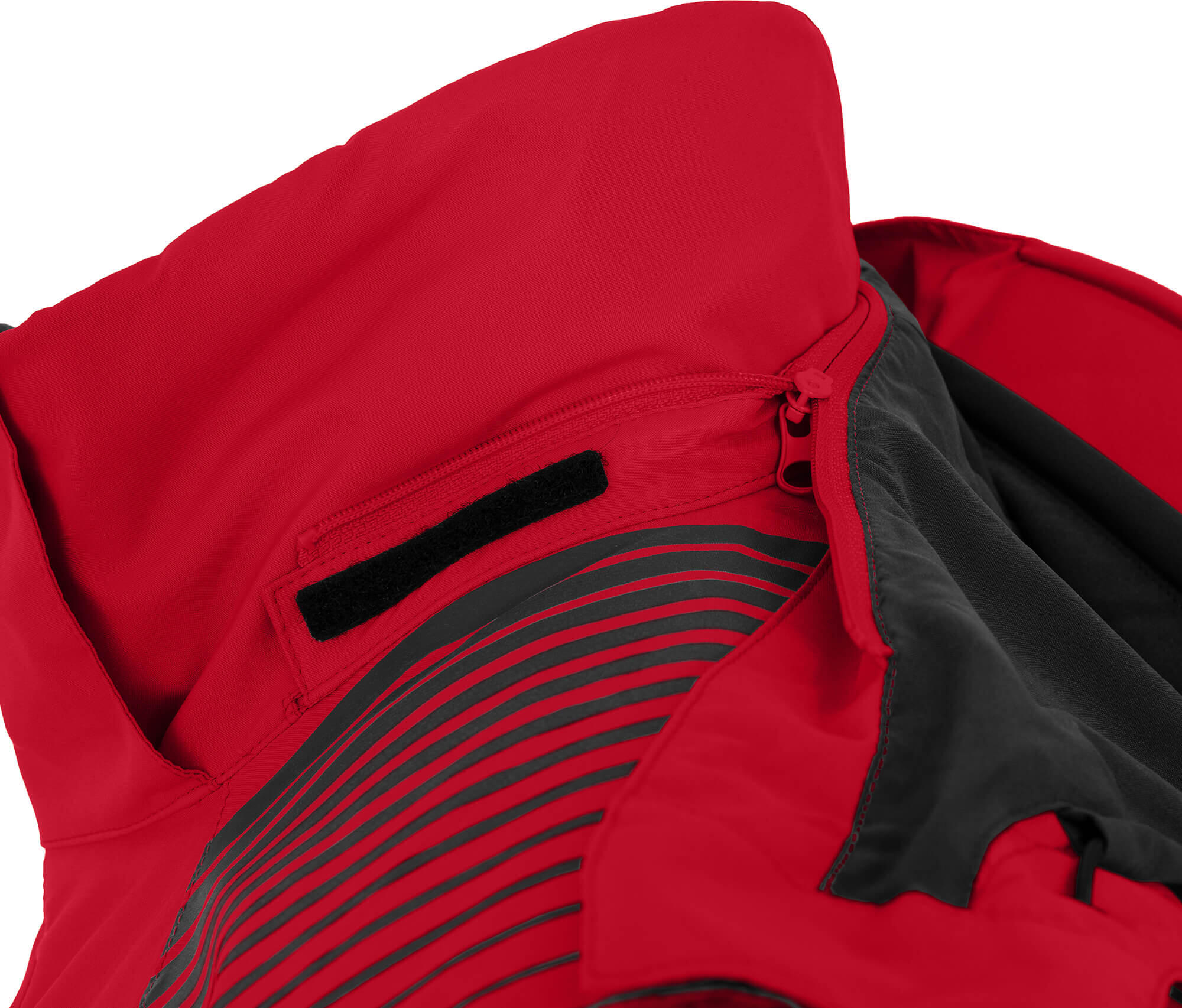 Herren Skijacke warm wattiert, wasserdicht (20000 mm) Rot 6/7