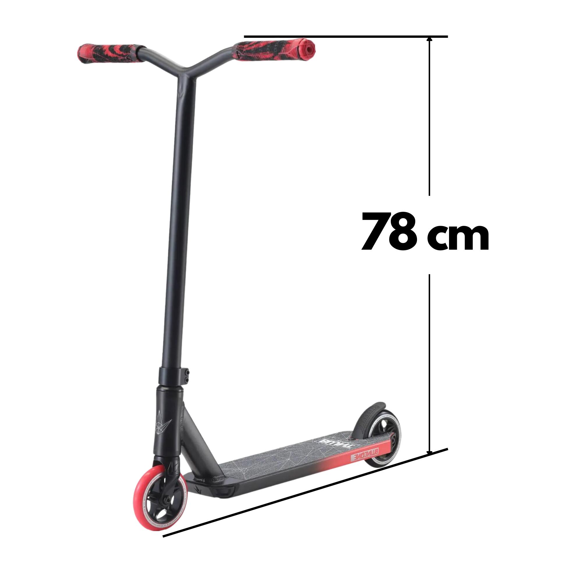 Blunt One S3 Complete Stunt-Scooter H=78cm Park Schwarz/Rot 2/7