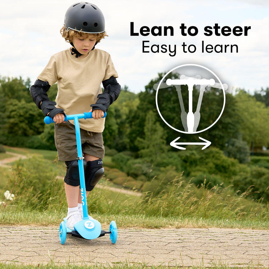 Zinc My First 3-in-1 Kids 3 Wheel Scooter Ride On - Blue 4/6