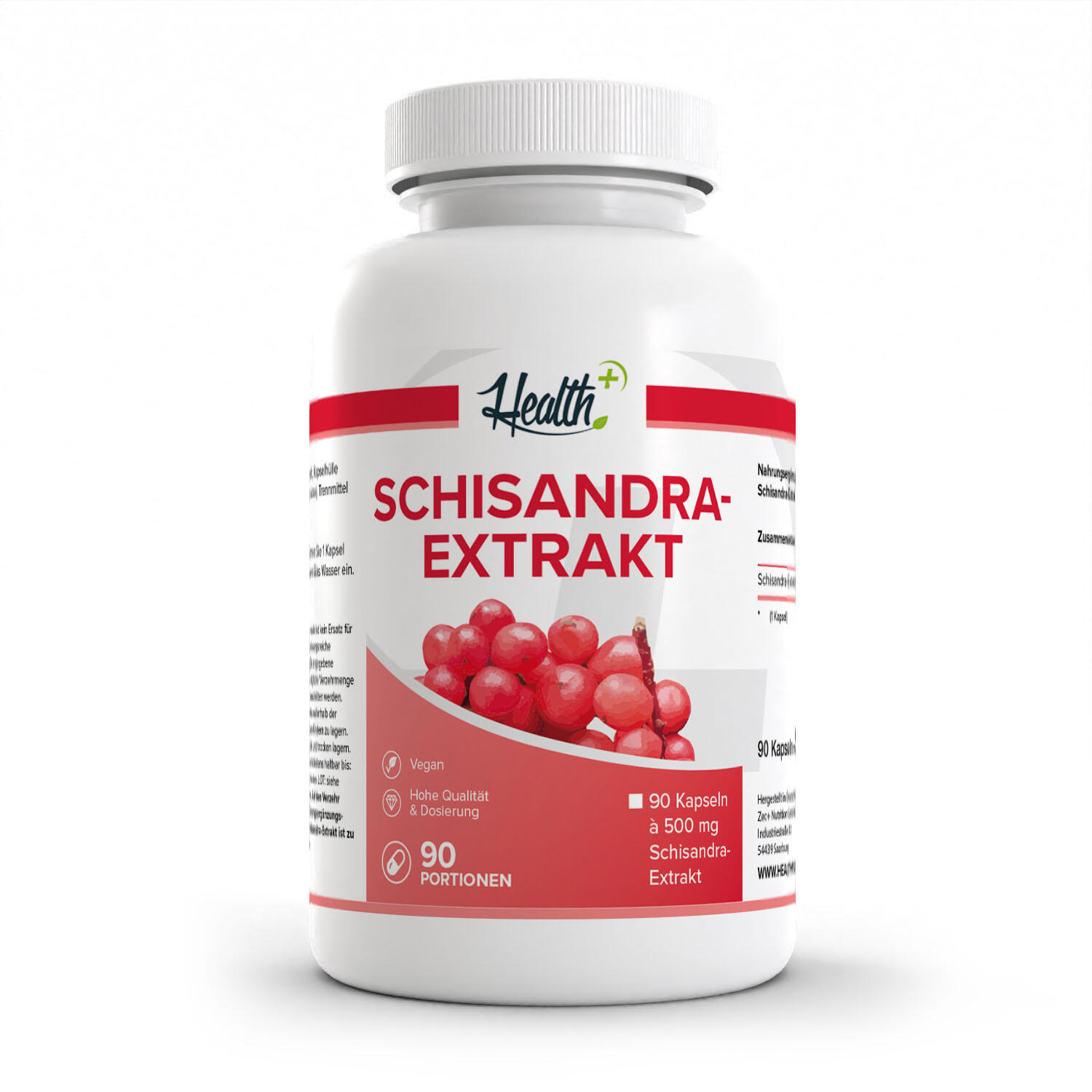 ZEC+ NUTRITION Zec+ Health+ Schisandra-Extract (90 Caps) Unflavoured