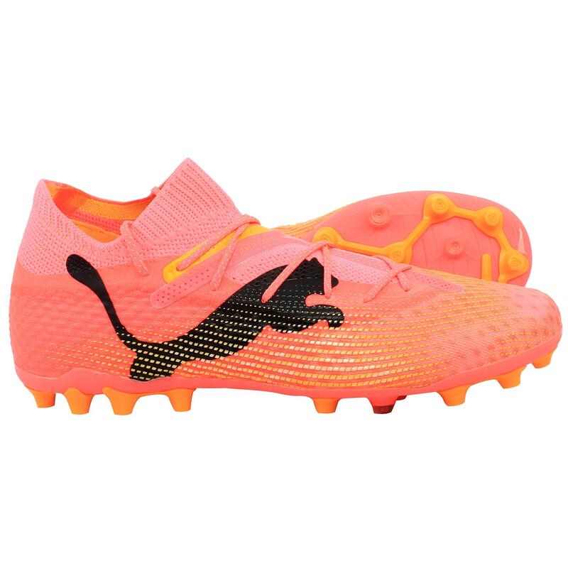 Încălțăminte de fotbal bărbați Puma Future 7 Ultimate MG roșii