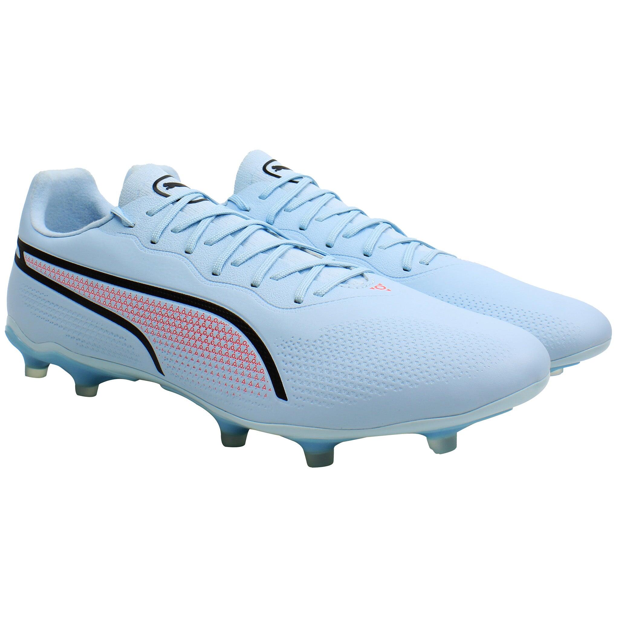 Puma King Pro FG/AG Womens Blue Football Boots 2/5