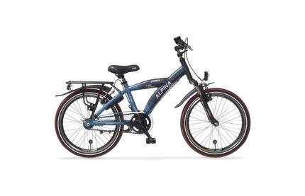 Alpina Yabber J22 Jongensfiets in Stone Blauw - Navy Blauw