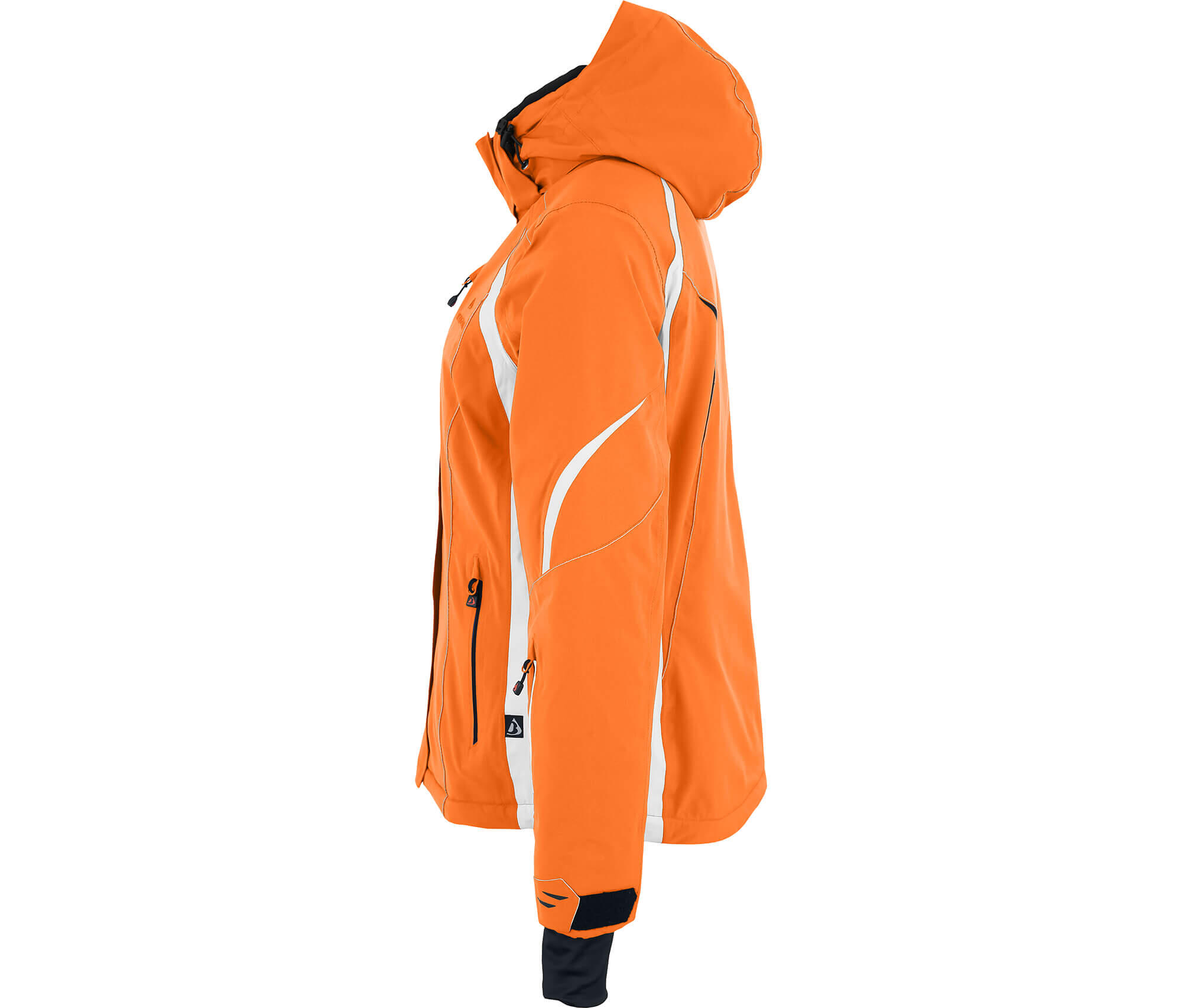 Damen Skijacke wattiert, 20000mm Wassersäule Orange 4/6