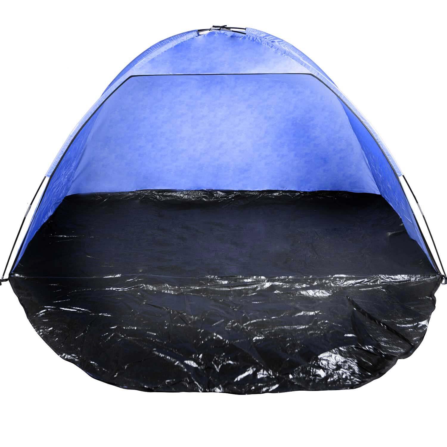 SUMMIT Blue UV Protection Beach Shelter Factor 40 Tent In Carry Bag
