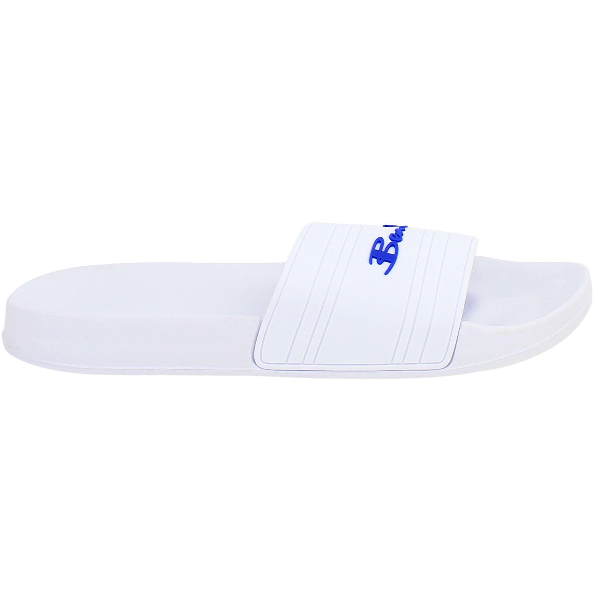 BEN SHERMAN Ben Sherman Southend Mens White Sliders