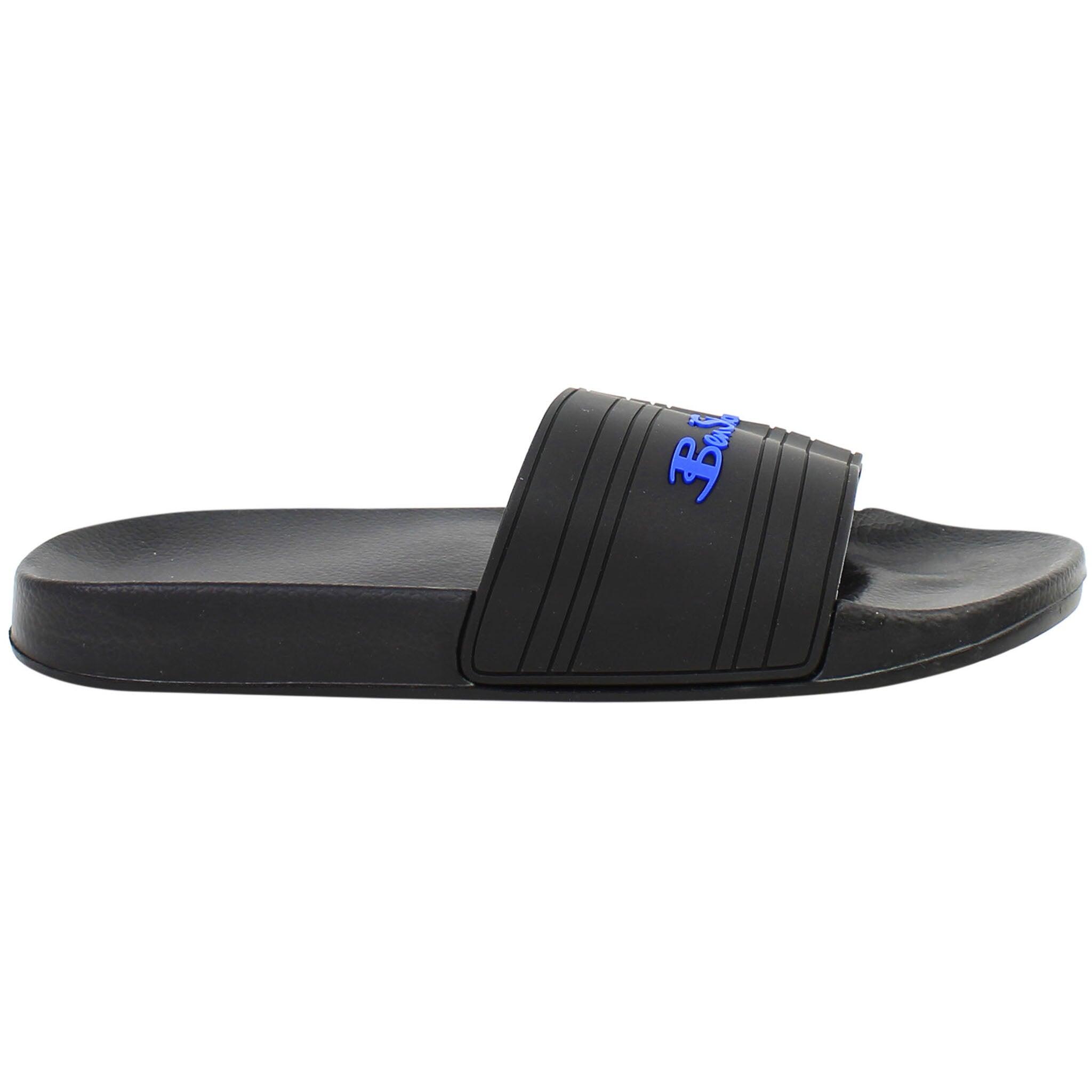 BEN SHERMAN Ben Sherman Southend Mens Black Sliders