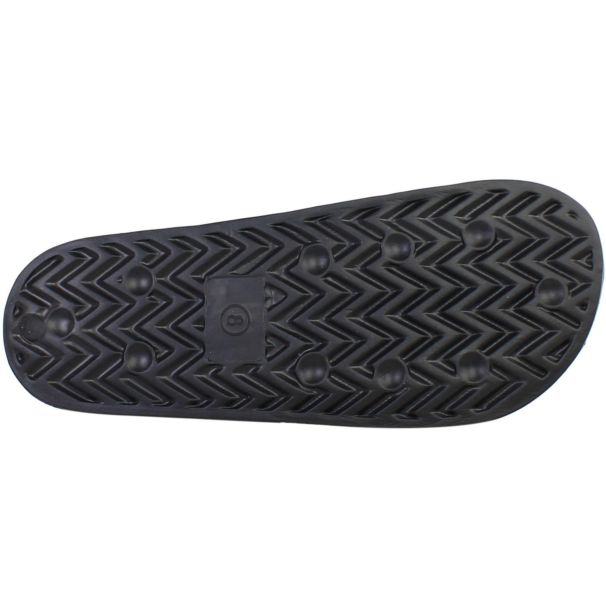 Ben Sherman Union Mens Black Sliders 6/6