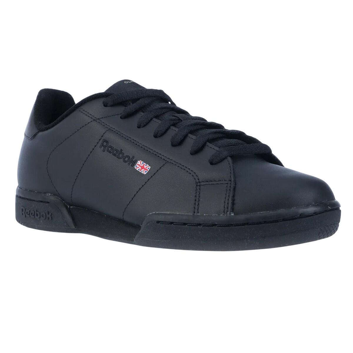 REEBOK Unisex Adult NPC II Leather Trainers (Black)