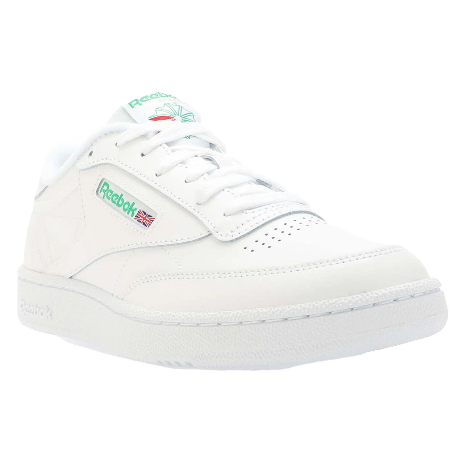 REEBOK Unisex Adult Classics Club C 85 Leather Trainers (White)