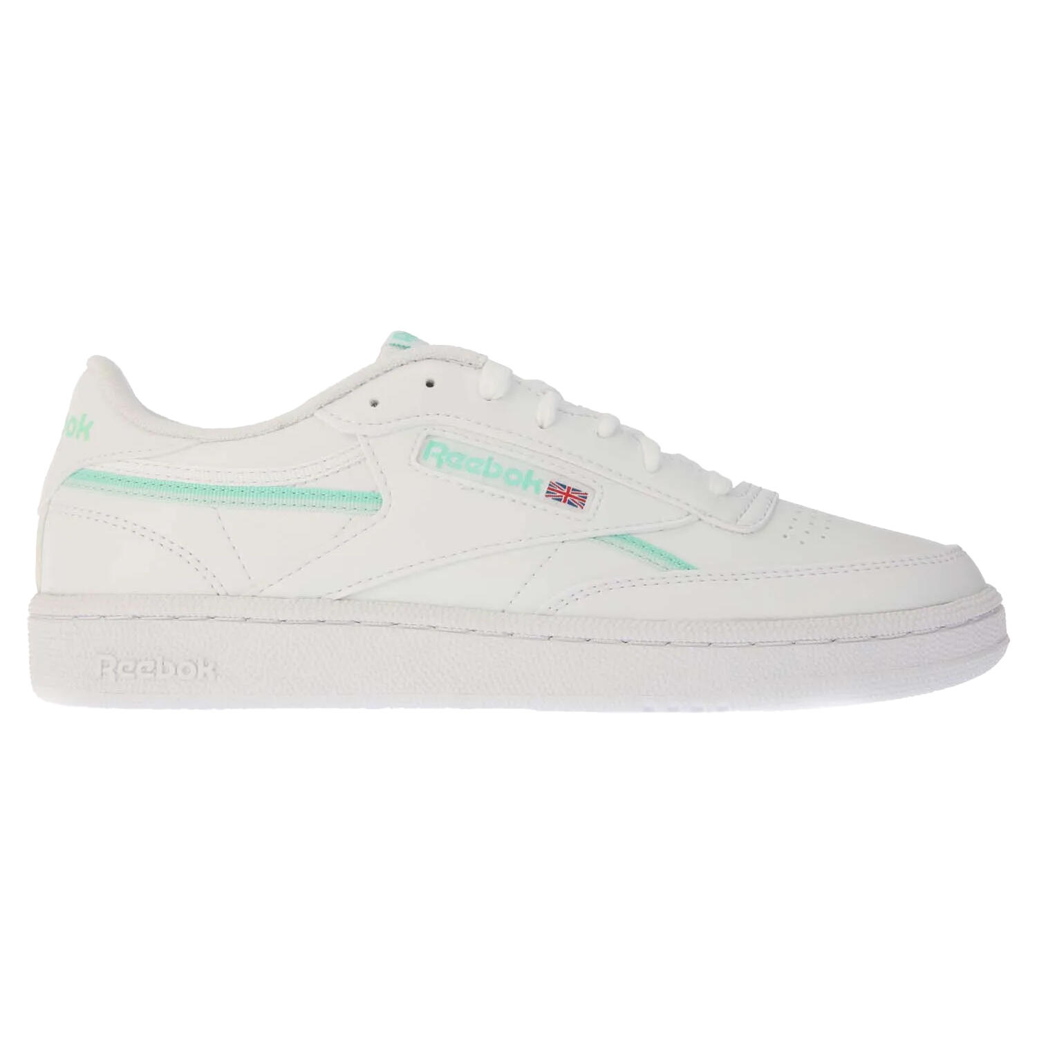 Damen Sneaker "Club C 85", Vegan Damen und Herren Weiß 3/4