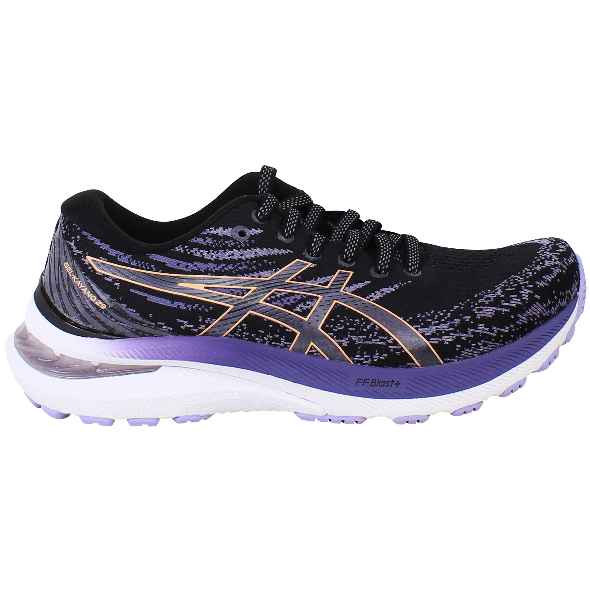 Asics Gel-Kayano 29 Womens Black Running Shoes 1/5
