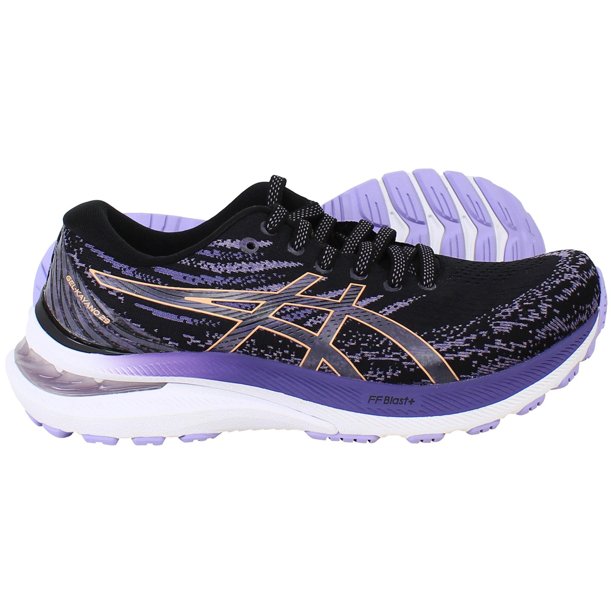 Asics Gel-Kayano 29 Womens Black Running Shoes 4/5
