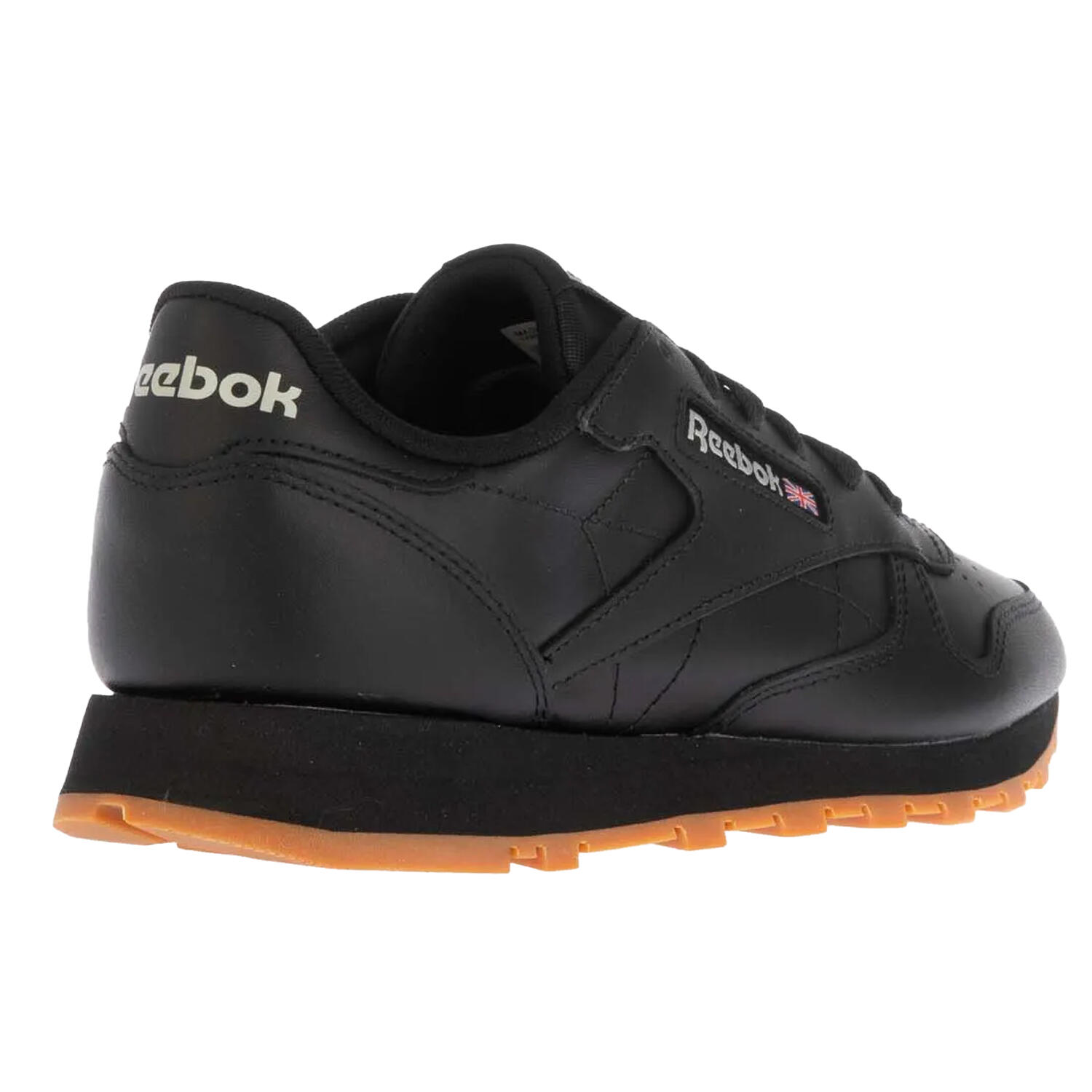 Herren Sneaker "Classic", Leder Damen Schwarz 2/4