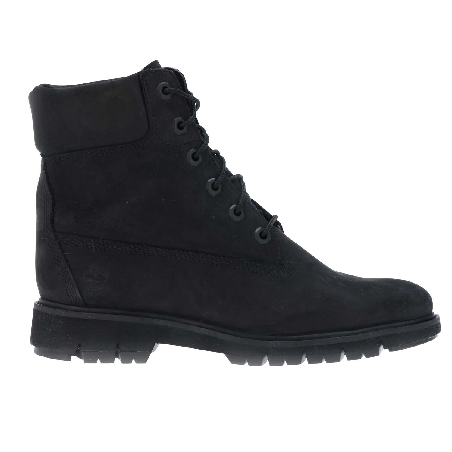 Womens/Ladies Lucia Way Lace Leather Waterproof Boots (Black) 3/4