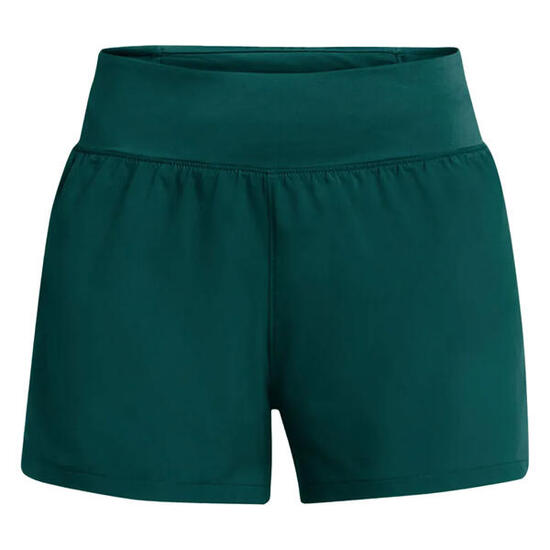 Pantaloncini Donna Under Armour Run Stamina Blu