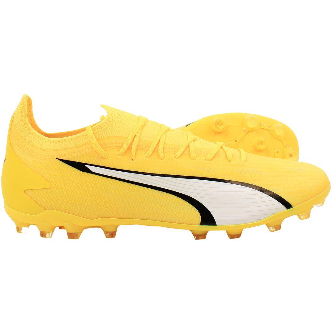 Puma Ultra Ultimate FG/AG Mens Yellow Football Boots 3/5