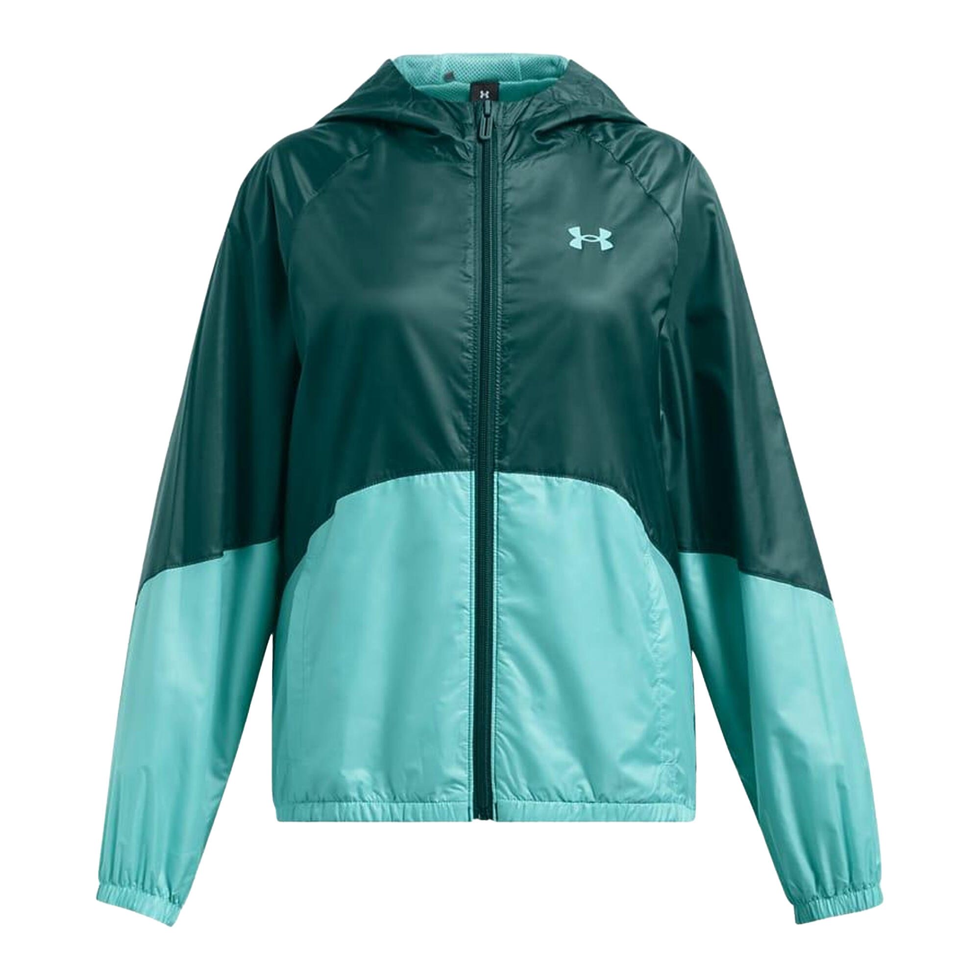 UNDER ARMOUR Girls Sportstyle Windbreaker (Blue)