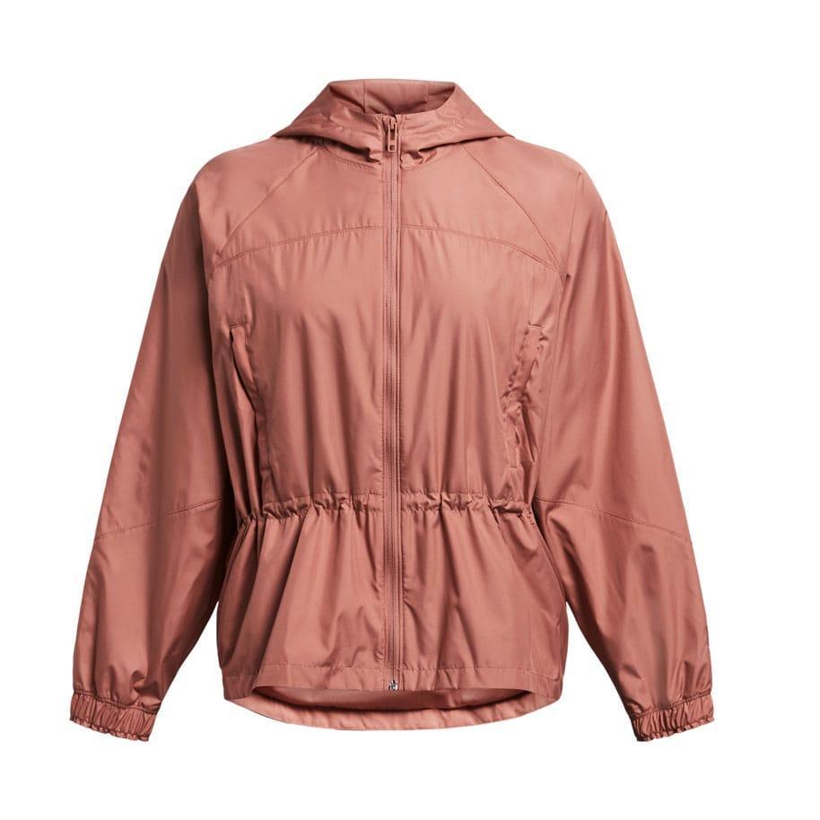 UNDER ARMOUR Womens/Ladies Vanish Elite Woven Full Zip Oversized Jacket (Pink)